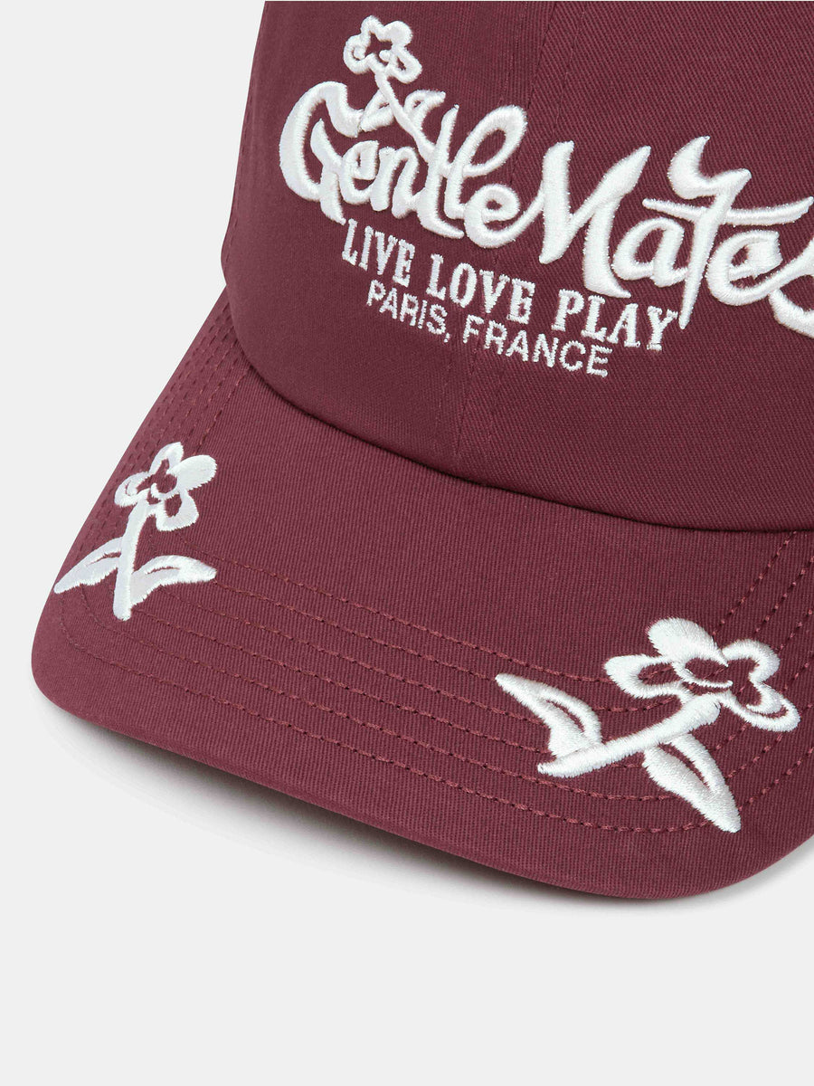Dad Hat Bordeaux 3