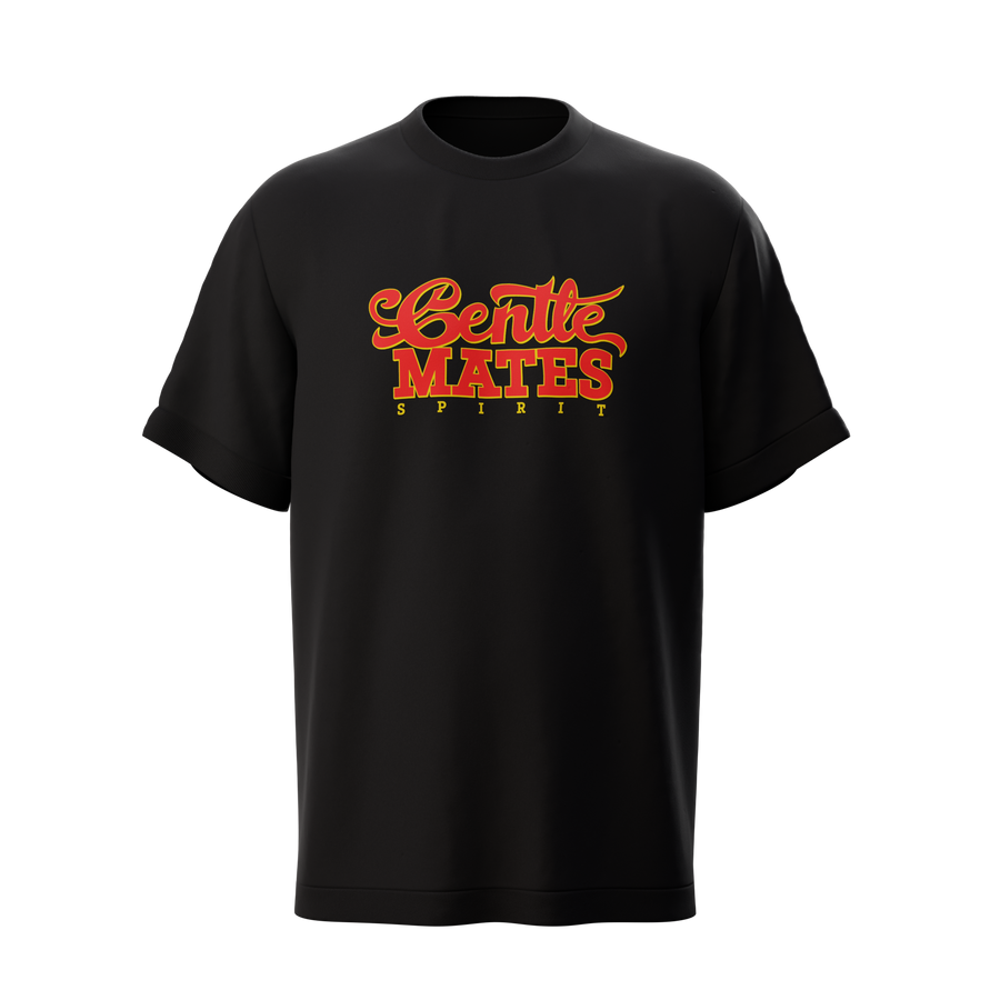 T-shirt logo spirit noir 1