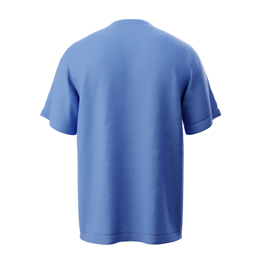 T-shirt logo pégase bleu 2