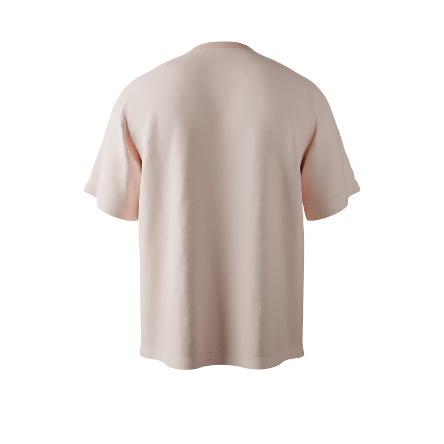 T-shirt Summer rose pâle 2
