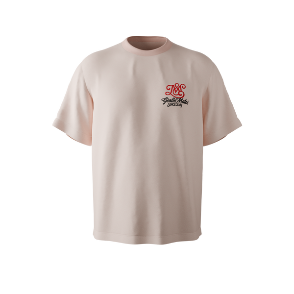 T-shirt Summer rose pâle